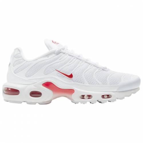 売れ筋ランキングも ナイキ Nike エア マックス 白色 ホワイト トラック 赤 レッド エアマックスプラス スニーカー Air Red Nike White Track スニケス アウトレット 送料無料 Www Bronze Qa