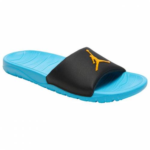 手数料安い ナイキ ジョーダン Jordan サンダル 黒色 ブラック 金色 ゴールド 青色 ブルー Jordan Break Slide Black University Gold Blue Fury メンズ サンダル スポーツサンダル お気にいる Attendance Hausemade Com