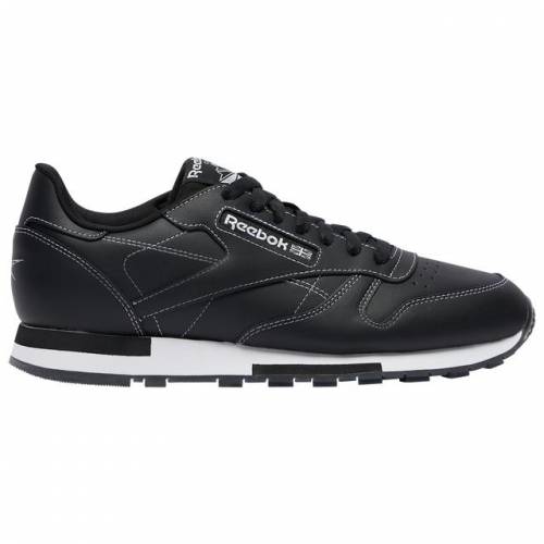 リーボック Reebok リーボック クラシック レザー 黒色 墨ぞめ 白色 ホワイト スニーカー Reebok Classic Leather Black White メンズ スニーカー スポーツブランド カジュアル ファッション スニーカー Theroastclub Nl