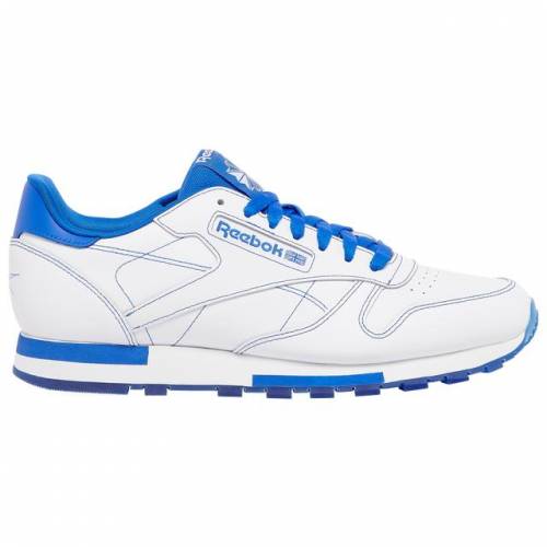 リーボック Reebok リーボック クラシック レザー ホワイト ホワイト スニーカー Reebok Classic Leather White Royal メンズ スニーカー スポーツブランド 心安い モード スニーカー Umzug Zeitzerwg De