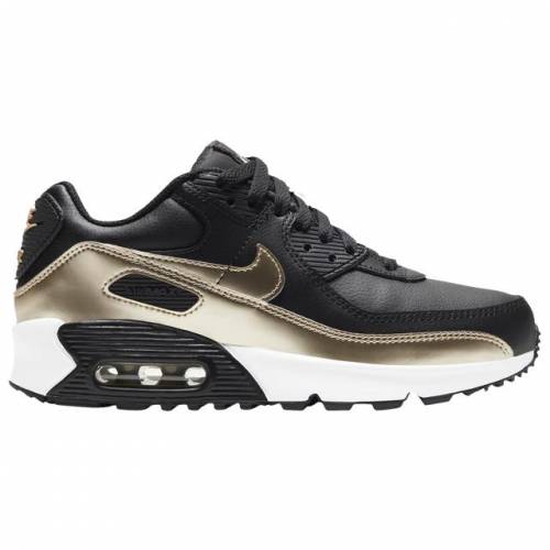 ナイキ Nike エア マックス 黒色 黒奴 ゴールド エアマックス Air Nike 90 Black Metallic Gold Star キッズ ベビー マタニティ スポーツ商品名 カジュアル 流行り物 スニーカー Manitobachiropractors Ca