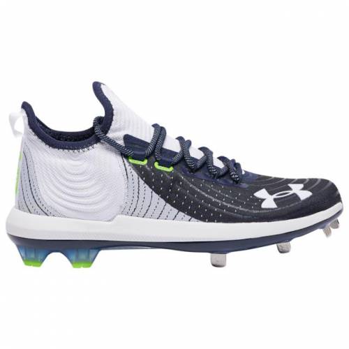 アンダーアーマー ネイビー ホワイト Harper 白色 Under Armour White ソフトボール 4 紺色 St Harper Under Armour Low White Midnight Navy スポーツ アウトドア 野球 ソフトボール スパイク スニケススポーツブランド 野球 スニーカー