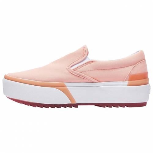 ヴァンズ VANS バンズ クラシック スリッポン パール 白み 白 