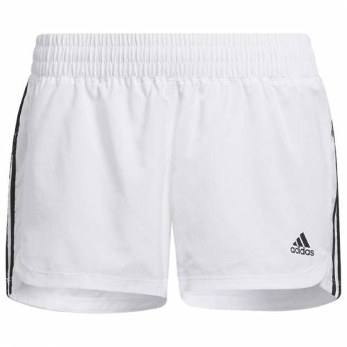 アディダス Adidas ウーブン スポーツブランド ショートパンツ Woven ホワイト ブラック トレーニング スポーツ アウトドア 黒色 アディダス Pacer 白色 レディース Woven Adidas Bos Short White Black スニケス