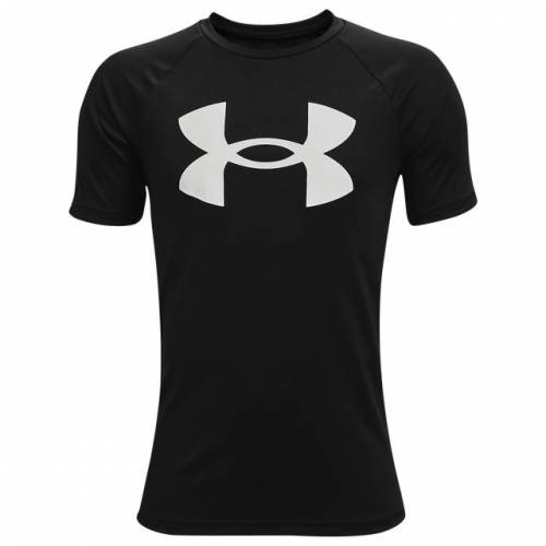 アンダーアーマー Under Armour テック ロゴ Tシャツ 黒色 ブラック アンダーアーマー Tech Big Logo Ss Tee Black Andapt Com