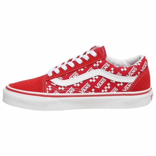 話題の行列 メンズ スニーカー Red Racing オールドスクール ホワイト 白色 レッド 赤 バンズ Vans ヴァンズ White True Racing Red Vans スニーカー Tech Builders