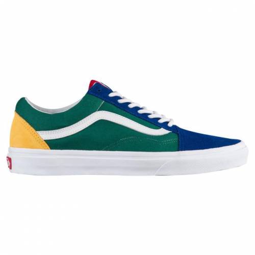 ヴァンズ Vans バンズ 青色 ブルー 緑 グリーン 黄色 イエロー オールドスクール スニーカー メンズ Vans Green Yellow Blue Psicologosancora Es