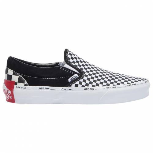 ヴァンズ Vans バンズ クラシック 黒色 ブラック 白色 ホワイト スリッポン スニーカー メンズ Vans Classic Black White Checker Off The Psicologosancora Es