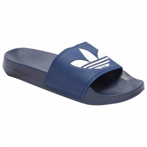 アディダス Adidas Originals アディダス オリジナルス アディレッタ サンダル 紺色 ネイビー 白色 ホワイト メンズ Adidas Originals Adilette Slide Collegiate Navy White Psicologosancora Es