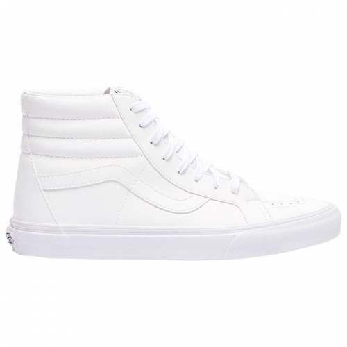 ヴァンズ Vans バンズ 白色 ホワイト レザー スケート ハイ スニーカー メンズ Vans White Leather Psicologosancora Es