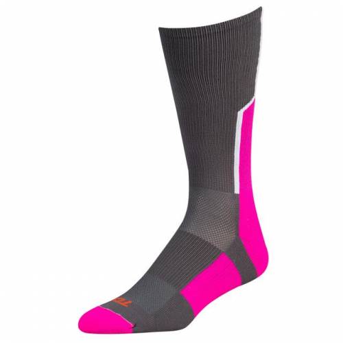 ツウィンシティー Twin City シティ クルー 靴下 ピンク 白色 ホワイト 1 メンズ Pink Twin City Player Id Custom Number Crew Socks Graphite Hot White Single Sock Andapt Com