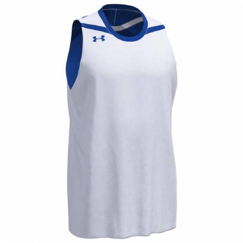 数量は多 アンダーアーマー Under Armour チーム リバーシブル ジャージー 白色 ホワイト Team Under Armour Clutch 2 Reversible Jersey Royal White スポーツ アウトドア バスケットボール メンズw 格安即決 Purpleforparents Us