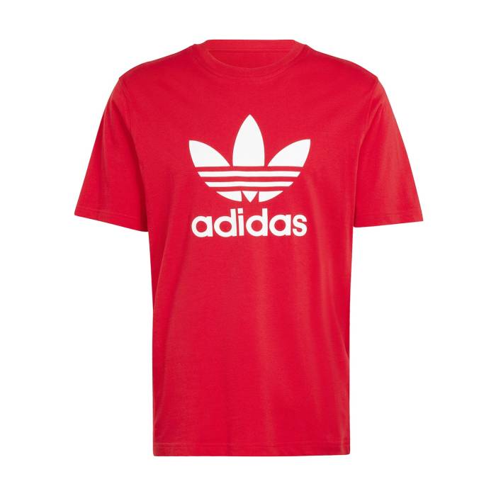 アディダス Adidas 【 Trefoil Tee Mens Better Scarlet 】 トレフォイル プルオーバー メンズ