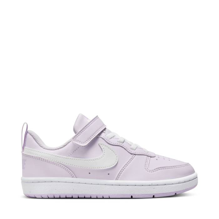 ナイキ Nike 【 Court Borough Low Recraft Kids Barely Grape/White/Lilac Bloom 】 コート ジュニア キッズ 白色 ホワイト