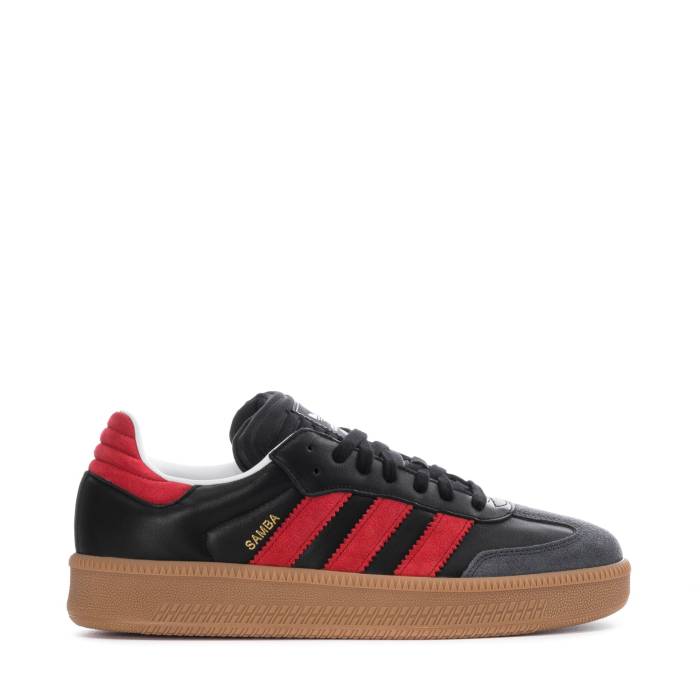 アディダス Adidas 【 Samba Xlg Mens Black/Better Scarlet/Carbon/Gum 】 サンバ メンズ 黒いこと 黒いこと 炭素