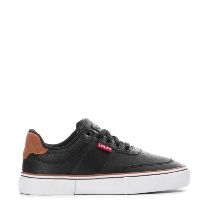 リーバイス Levis 【 Munro Kids Black/Tan 】 ジュニア キッズ 黒色 ブラック