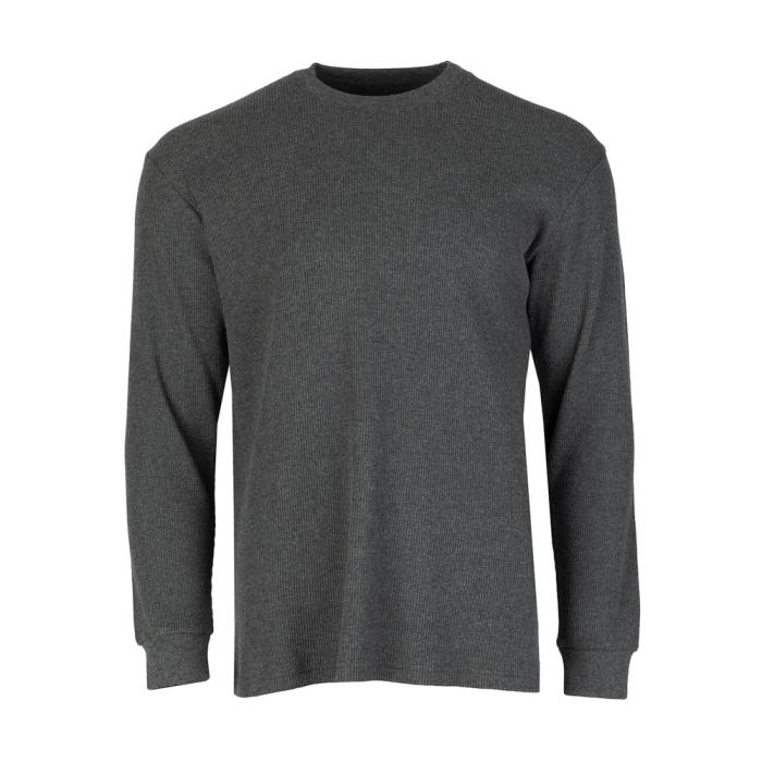 Eurostar 【 Long Sleeve Solid Thermal Mens Charcoal Heather 】 Sleeve 衣手 固形体 メンズ 暗灰色 heather ギョリュウモドキ