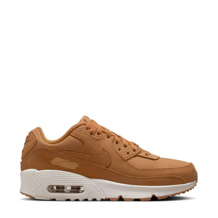 ナイキ Nike 【 Air Max 90 Youth Flax/Flax Sail 】 マックス ジュニア キッズ 21,164円