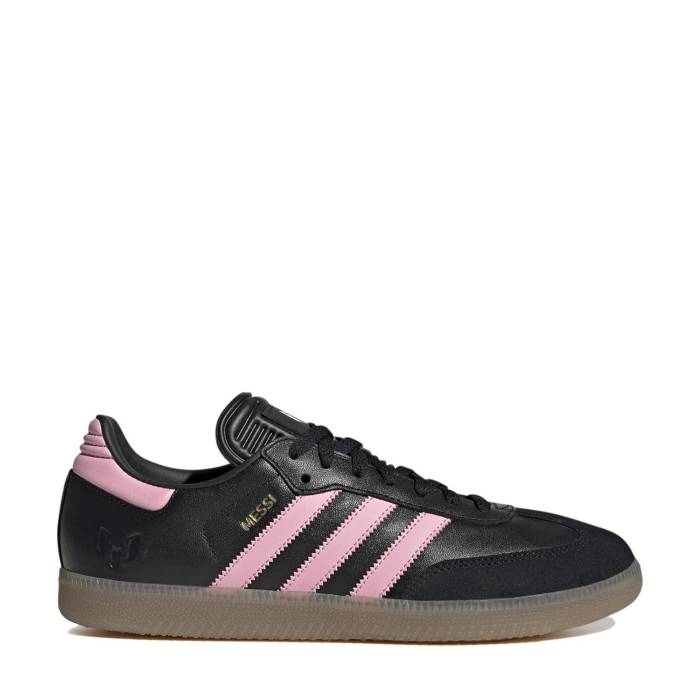 アディダス Adidas 【 Samba Og Mens (Messi) Black/Pink 】 サンバ メンズ 黒色 ブラック pink ピンク