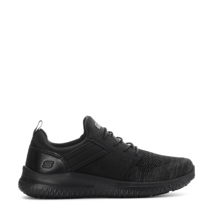 スケッチャーズ Skechers 【 Delson 3.0 Sr Mens Black 】 メンズ 黒いこと 黒いこと