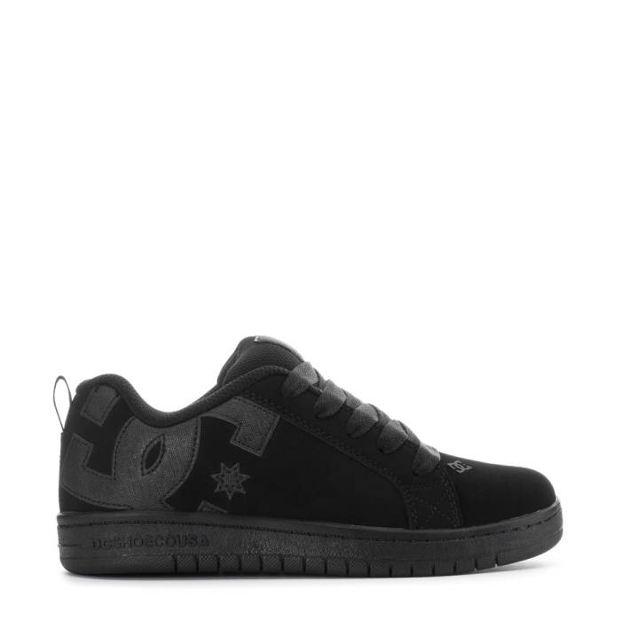 ディーシー シューズ Dc Shoes 【 Court Graffik Youth Black/Black 】 コート ジュニア キッズ 黒色 ブラック
