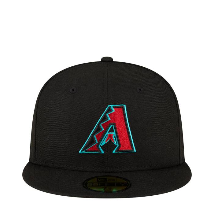 ニューエラ New Era 【 Diamondback Alt On Field 5950 Unisex Black/Red 】 Field フィールド ユニセックス 黒色 ブラック Red 赤・レッド|スニケス