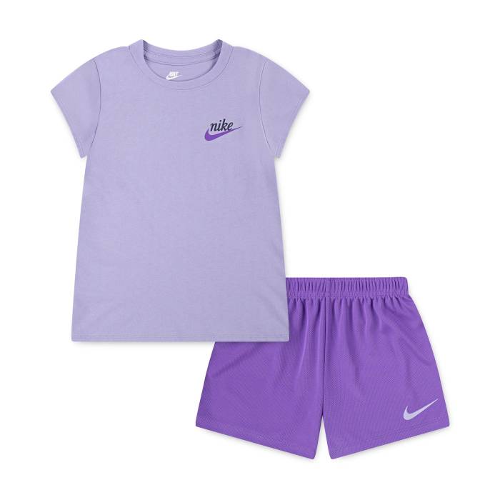 ナイキ Nike 【 New Impressions Short Set Kids Hydrangeas 】 ジュニア キッズ