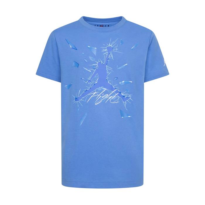 ナイキ ジョーダン Jordan 【 Shattered Glass Jumpman Tee Youth Legend Blue 】 Jumpman ジャンプマン Tシャツ ジュニア キッズ Legend レジェンド 青色 ブルー