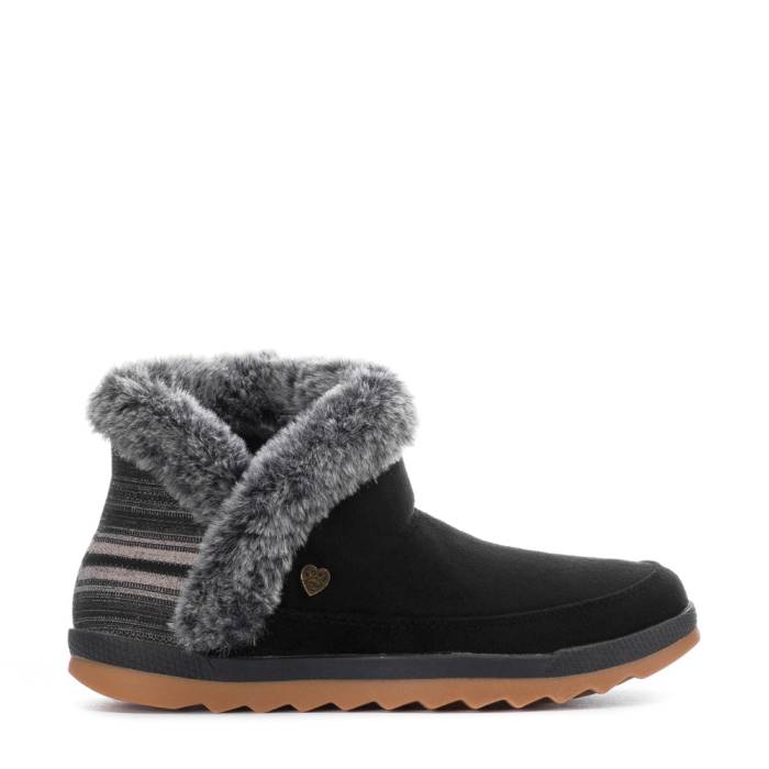 スケッチャーズ Skechers 【 Bobs Cozy Chill Womens Black 】 ボブズ レディース 黒いこと 黒いこと