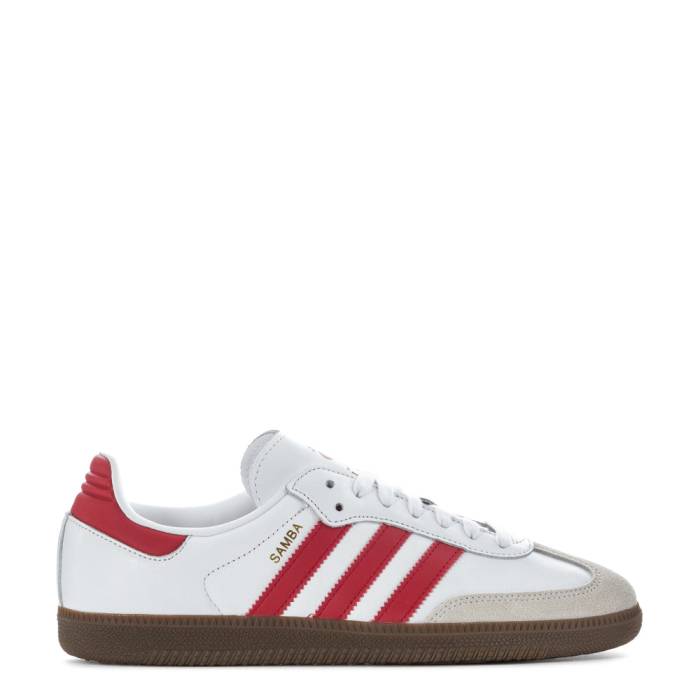 アディダス Adidas 【 Samba Og Mens (Liverpool Fc) White/Strawberry Red/Gum 】 サンバ メンズ 白色 ホワイト Red 赤・レッド
