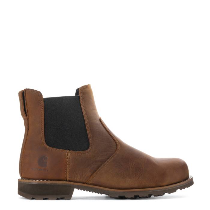 カーハート Carhartt 【 Frontier Chelsea Steel Toe Mens Brown 】 Steel スティール メンズ 茶色 ブラウン