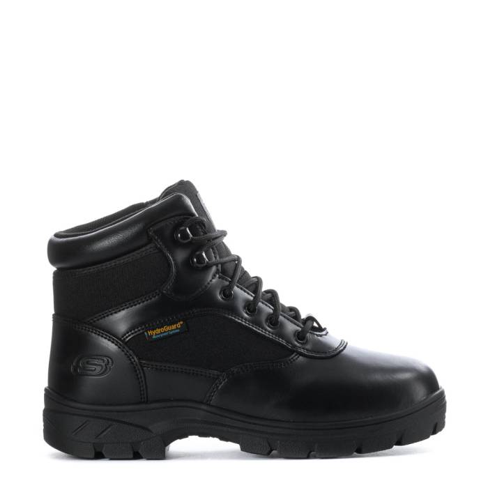 スケッチャーズ Skechers 【 Relaxed Fit Wascana Benen Wp Wide Mens Black 】 メンズ 黒いこと 黒いこと