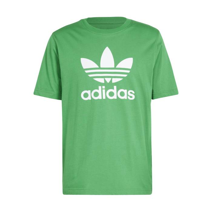 アディダス Adidas 【 Trefoil Tee Mens Green 】 トレフォイル プルオーバー メンズ green 緑・緑であること
