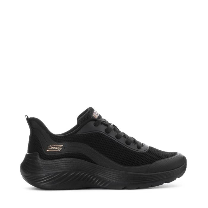 スケッチャーズ Skechers 【 Bobs Squad Waves Womens Black 】 ボブズ レディース 黒いこと 黒いこと