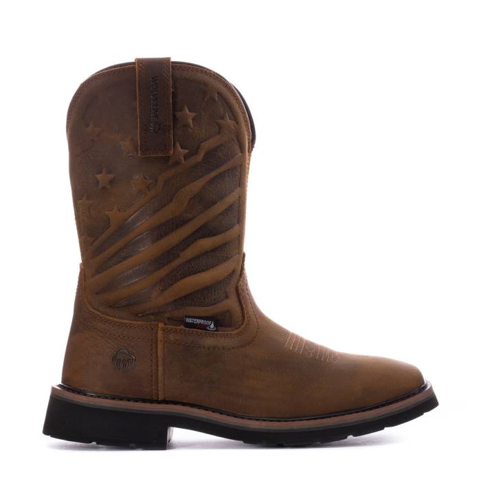 ウルヴァリン Wolverine 【 Rancher Flag Mens Sudan Brown 】 メンズ 茶色 ブラウン｜スニケス 33,150円