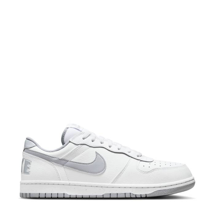 ナイキ Nike 【 Big Low Mens White/Wolf Grey 】 メンズ 白色 ホワイト 灰色 グレー