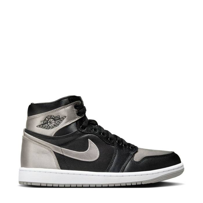 ナイキ ジョーダン Jordan 【 Retro 1 High Og Womens Black/Medium Grey/White 】 レトロ ご機嫌 レディース 黒いこと 黒いこと 薄墨色 薄墨色 白いこと 白いこと