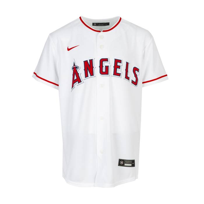 ナイキ Nike 【 Angels Replica Home Jersey Youth White 】 angels エンジェルス ティーシャツ お坊っちゃん キッズ 白いこと 白いこと