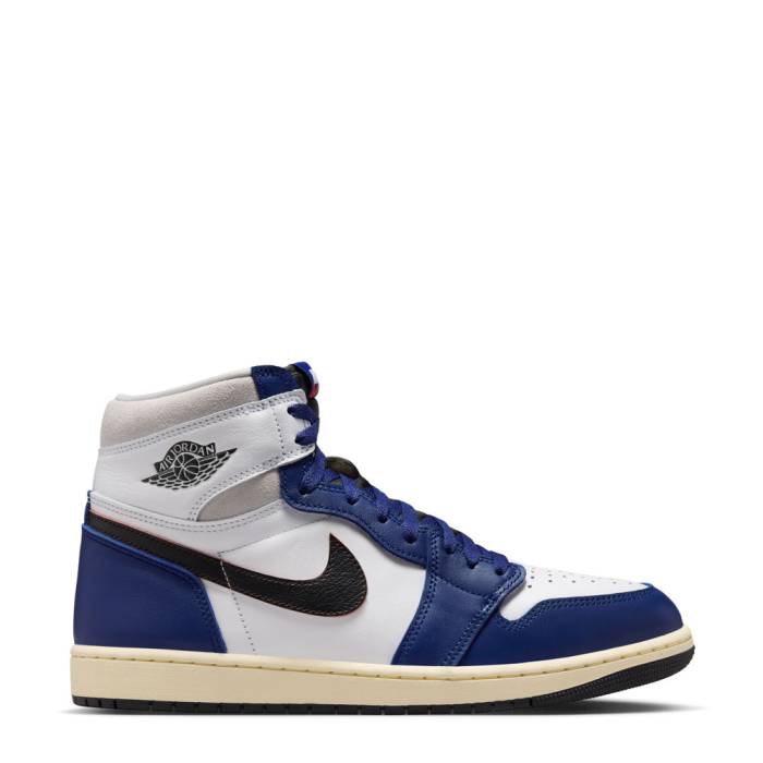 ナイキ ジョーダン Jordan 【 Retro 1 High Og Mens White/Black/Neutral Grey/Deep Royal Blue 】 レトロ ハイ メンズ 白色 ホワイト 黒色 ブラック 灰色 グレー ディープ 青色 ブルー