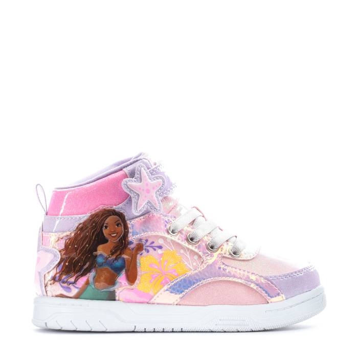 Character 【 Little Mermaid High Top Kids Pink/Multi 】 ハイ ジュニア キッズ pink ピンク｜スニケス