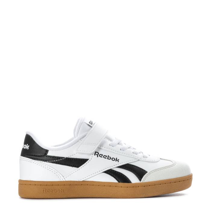 リーボック Reebok 【 Smash Edge Kids White/Black/Gum 】 ジュニア キッズ 白色 ホワイト 黒色 ブラック