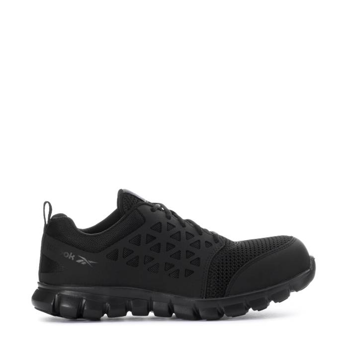 リーボック Reebok 【 Sublite Cushion Comp Toe Mens Black 】 サブライト メンズ 黒色 ブラック