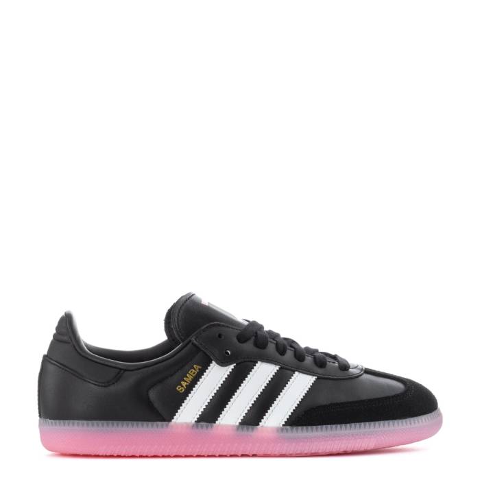 アディダス Adidas 【 Samba Og Mens (Juventus) Black/White/Bliss Pink 】 サンバ メンズ 黒色 ブラック 白色 ホワイト pink ピンク