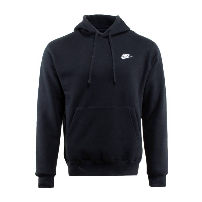 ナイキ Nike 【 Club Fleece Po Hoody Mens Black/White 】 野球クラブ フリース フーディー パーカー メンズ 黒いこと 黒いこと 白いこと 白いこと
