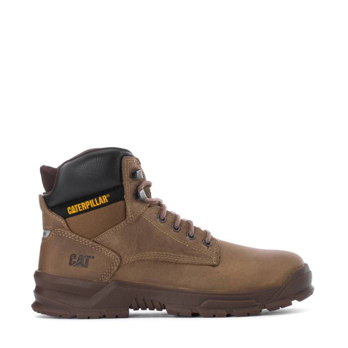 キャタピラー Caterpillar 【 Mobilize Alloy Toe Mens Fossil 】 メンズ