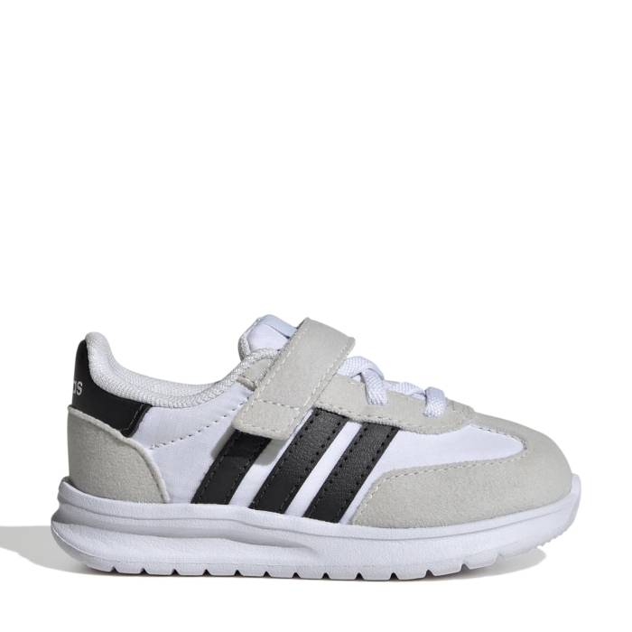 アディダス Adidas 【 Run 70S Toddler White/Black/Grey One/Gum 】 ラン ベビー 白色 ホワイト 黒色 ブラック 灰色 グレー
