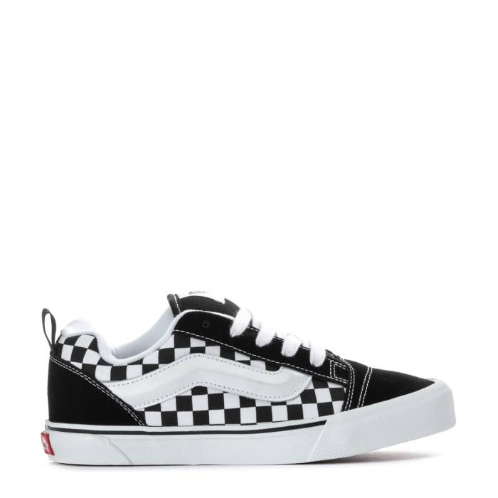 ヴァンズ Vans 【 Knu Skool Youth (Checkerboard)/Black/True White 】 ジュニア キッズ 黒色 ブラック 白色 ホワイト