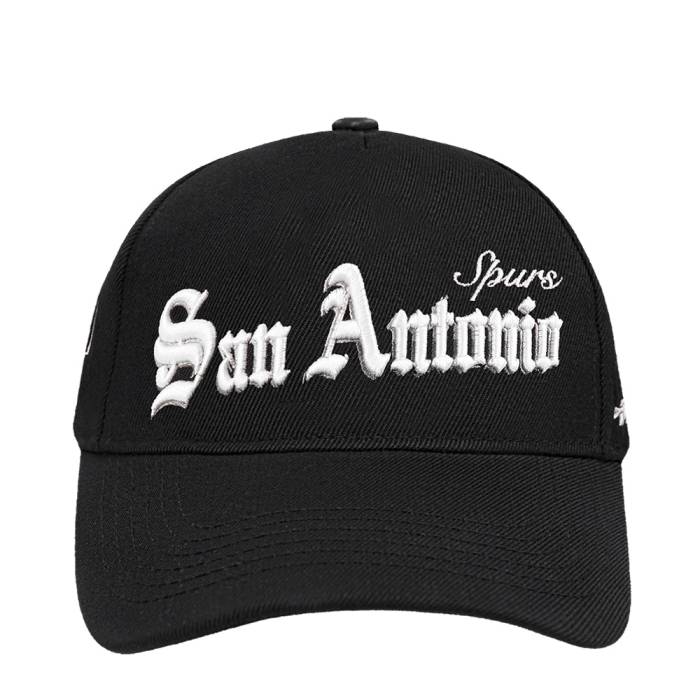 プロスタンダード Pro Standard 【 Spurs Greetings Wool Blend Pro Pinch Snapback Unisex Black 】 スパーズ プロ Snapback スナップバック バッグ ユニセックス 黒色 ブラック