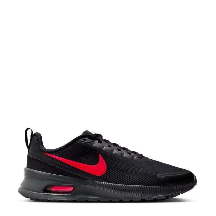 ナイキ Nike 【 Air Max Nuaxis Mens Black/University Red/Black 】 マックス メンズ 黒いこと 黒いこと Red 赤・赤いこと