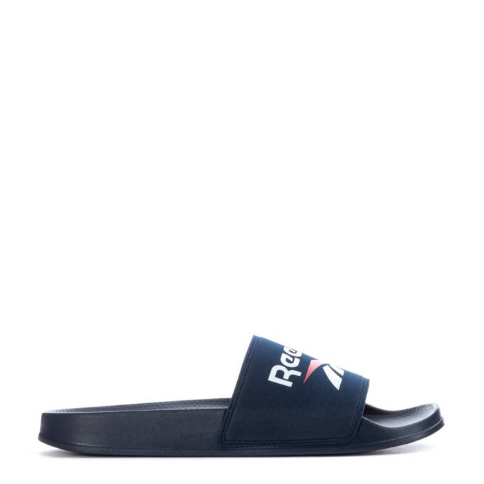 リーボック Reebok 【 Fulgere Slide Mens Vector Navy/White/Vector Red 】 Slide サンダル メンズ 紺色 米国海軍 白いこと 白いこと Red 赤・赤いこと